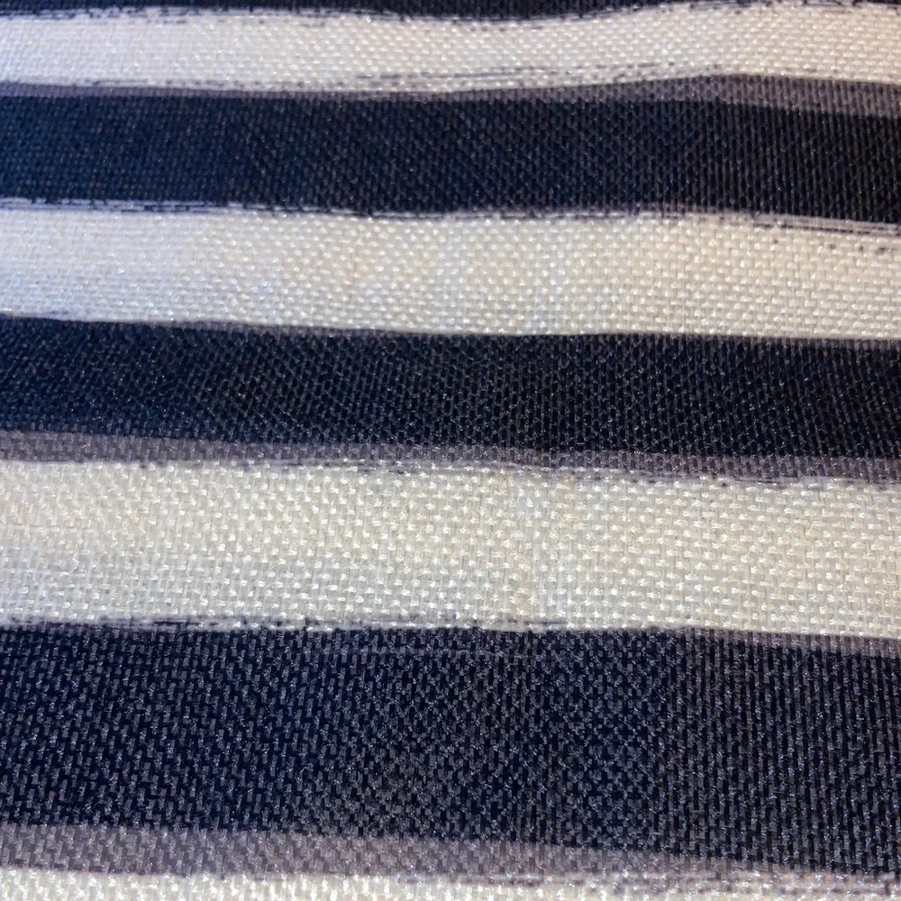 Table Runner RED HEARTS Black and White Stripes Valentines Farmhouse 108 x 13 in